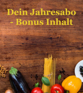 JAHRESABO -Bonus Inhalte